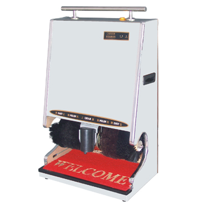 豪華不銹鋼擦鞋機