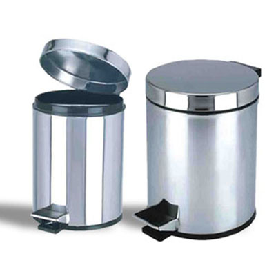 不銹鋼腳踏式垃圾桶